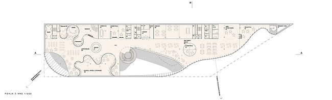 Floor plan, 2nd floor (Image: Playa Architects)