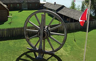 World's Largest Wagon Wheel and Pick
