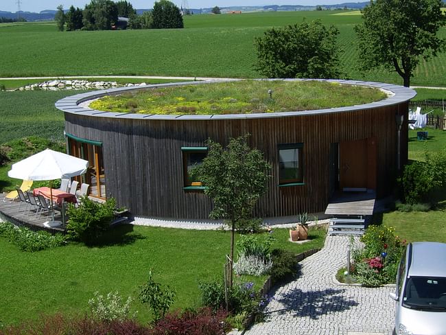 Each year, Passive Houses such as this one in Roitham, Austria open for public tours (photo by Günter Lang)