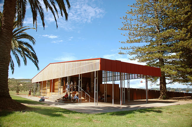 Rotoroa Shelter & Exhibition Centre, Rotoroa Island, Auckland, by Pearson & Associates Architects Ltd (Photo: Kathrin Simon)