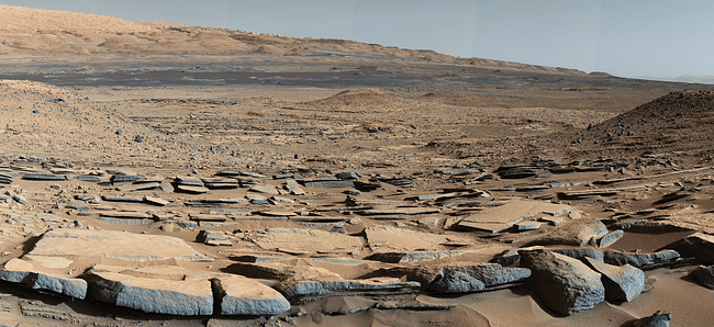 NASA has launched a competition looking for structures that could be built in situ on Mars, using native resources. Credit: NASA/JPL-Caltech/MSSS