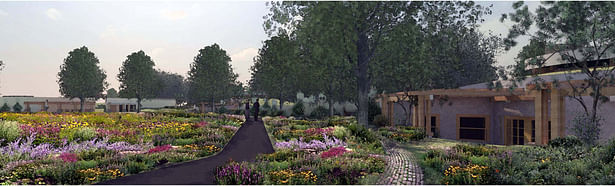Bike Path and Gardens