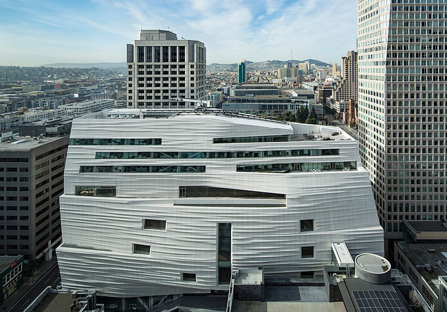 Snøhetta expansion of the new SFMOMA, 2016; photo: © Henrik Kam, courtesy SFMOMA.