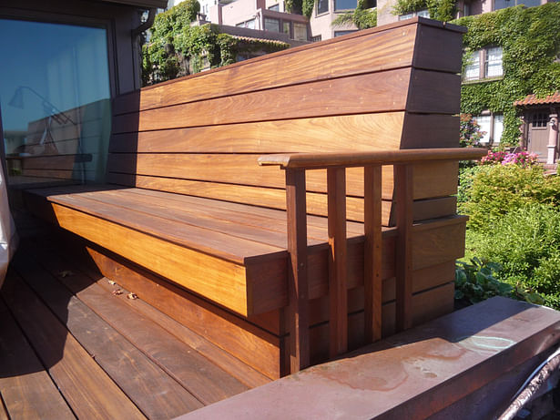 IPE Deck Bench