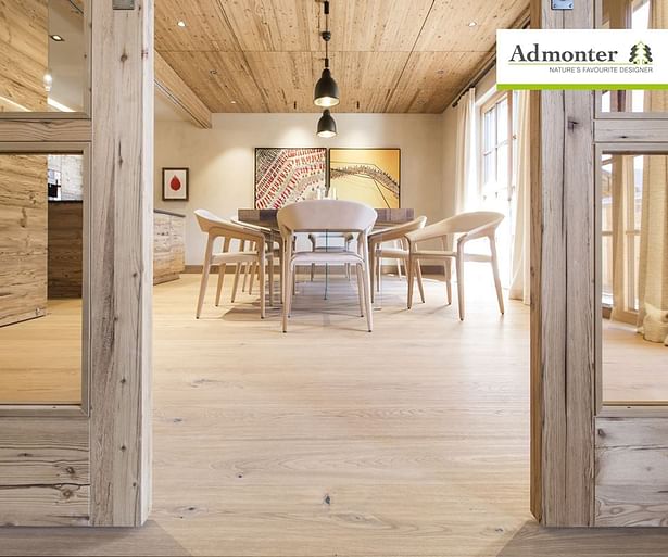  interior with wood products admonter