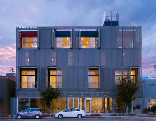 The Lofts at Cherokee Studios in LA, CA. Designed by Brooks+Scarpa. Principal Lawrence Scarpa is this year's "Gold Medal" recipient. 