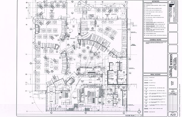 JT Schmids Restaurant - Floor Plan