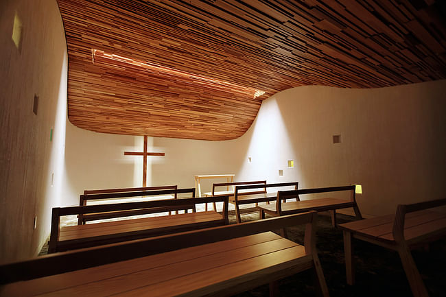 Interiors Award: Biola University Prayer Chapel, Design/Executive Architect: David Herjeczki, Nathan Kim Design/Executive Architecture Firm: Gensler