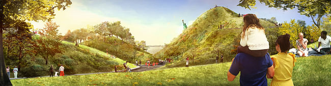 Governors Island: The Hills (Image: West 8)