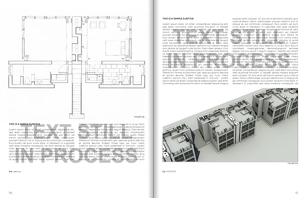 Thesis Spread (text still in process) - The Scale of the Unit