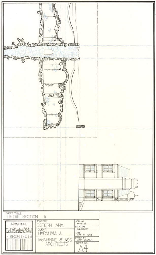 1903 section of cistern