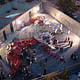 Xefirotarch's Sur, winning design of MoMA PS1's Young Architects Program. Image via moma.org.