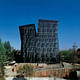 Siamese Towers, 2005, San Joaquín Campus, Universidad Católica de Chile, Santiago, Chile, University classrooms and offices. Photo by Cristobal Palma. Courtesy of ELEMENTAL.