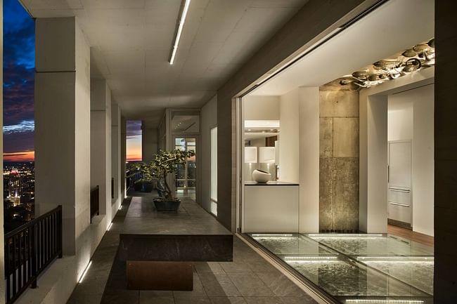 Penthouse Residence by Cecil Baker + Partners.