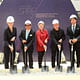 (From Left): Anoushka Borghesi, Giorgio Armani Global Head of Press; Jose E.B. Antonio, Chairman of Century Properties Group, Inc.; Nina Libeskind, Chief Operating Officer, Studio Daniel Libeskind; Daniel Libeskind, Founder and Principal Architect, Studio Daniel Libeskind; and Robbie Antonio, Managing Director of Century Properties and Project Head of Century Spire. Photo courtesy of Century Properties