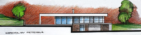Villa 'B' / architectural drawing