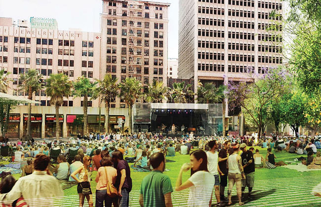 From Agence Ter and Team's Pershing Square Renew proposal. Image: Agence Ter and Team.