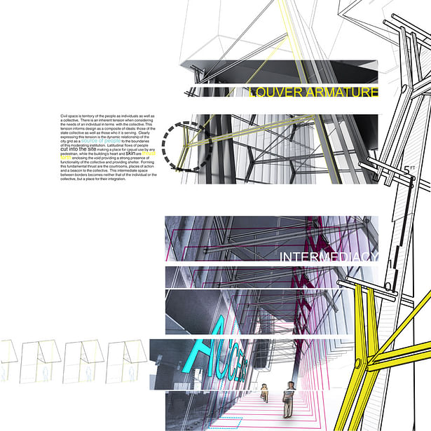 louver details and spatial quality