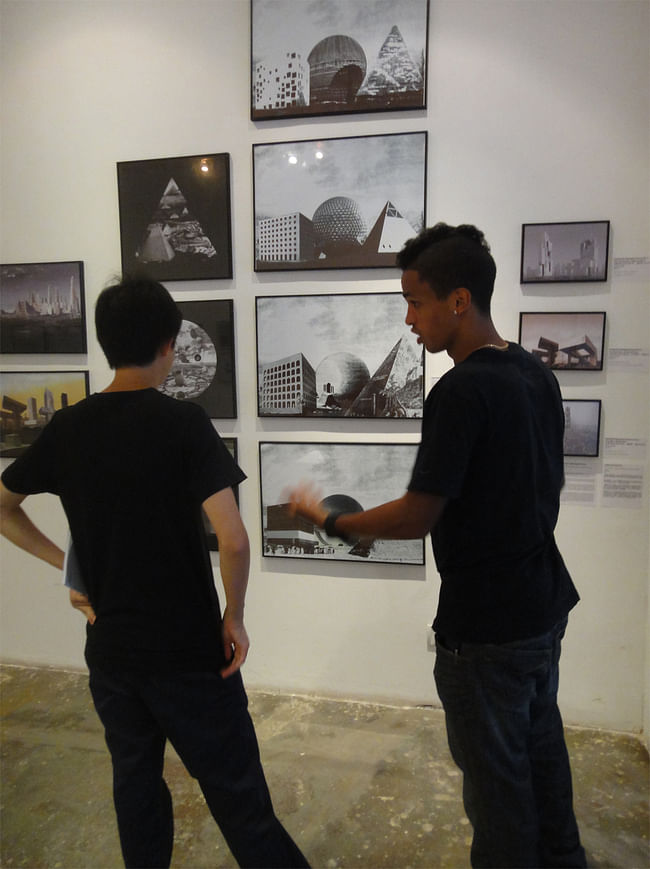 Cruz Garcia and co-curator Zhang Yanping