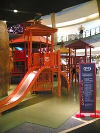 children´s playground in a shopping mall