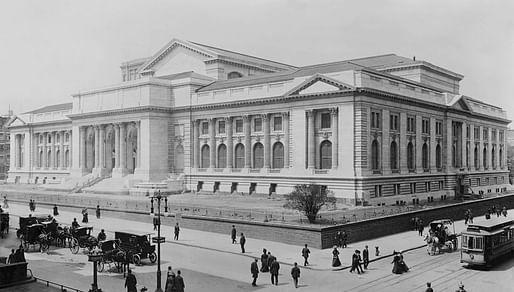 New York Public Library, 1908. Image via wikimedia.org.