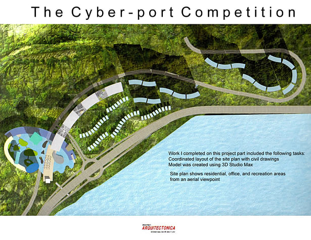 Cyberport, Hong Kong-site plan-competition submission