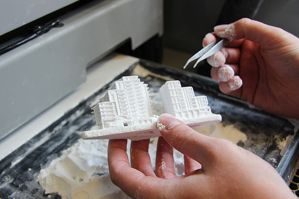 KSR Architects | Camley Street | 3D Printing Process