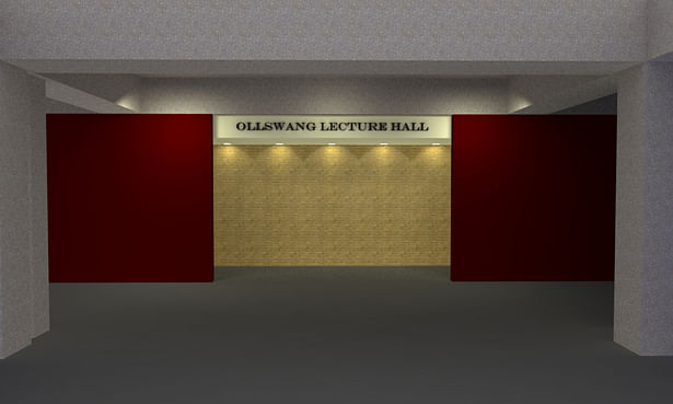 Lecture Hall Entrance