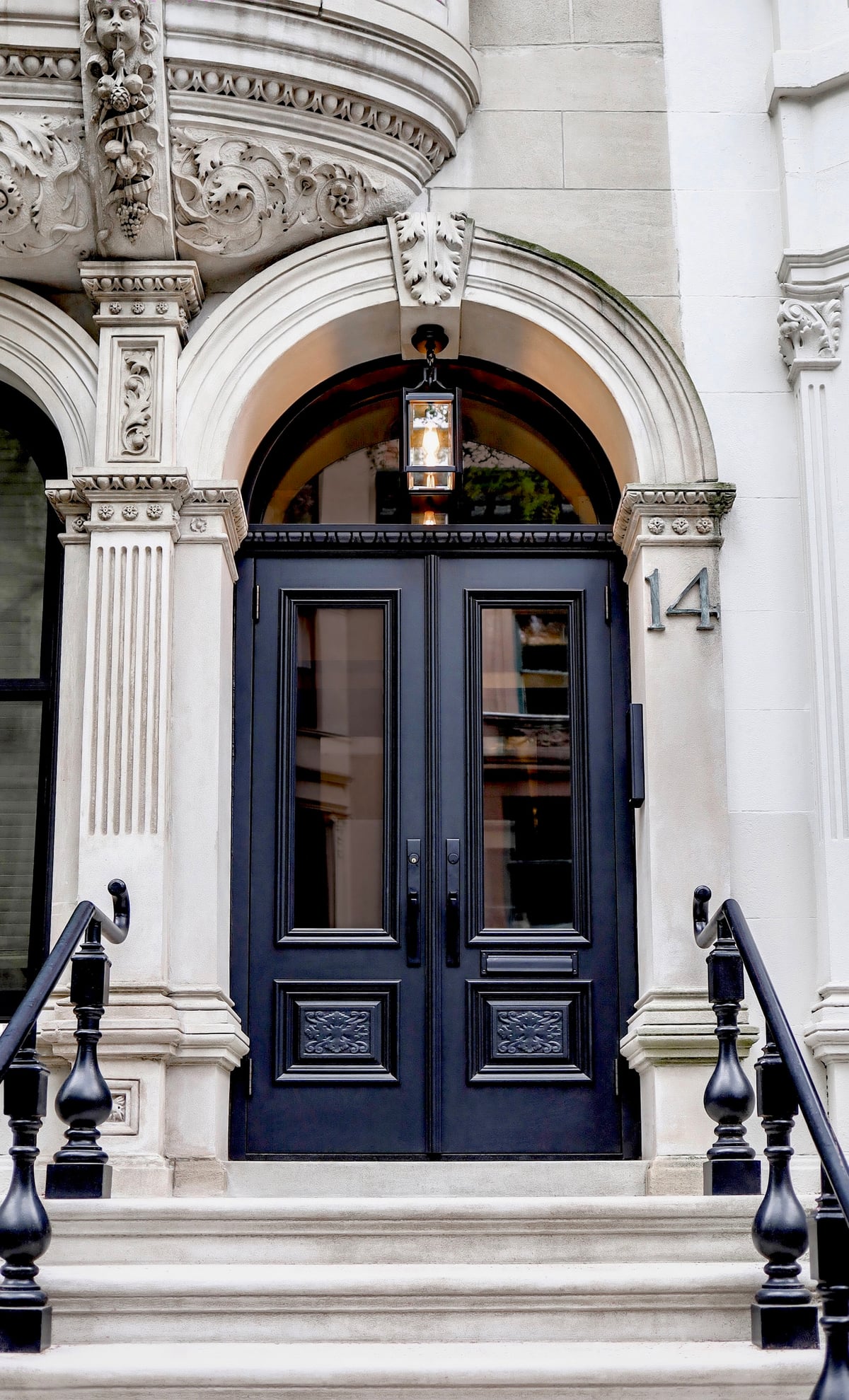 Recreation of Original Entryway on Historical Upper West Side Townhouse ...