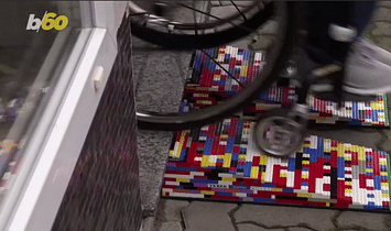 'Lego Grandma' constructs wheelchair ramps out of Lego