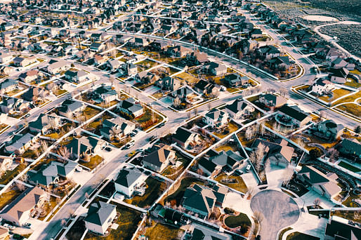 Suburban living is on the upswing again. Shown: Aerial photograph of Herriman, Utah, Image courtesy Michael Tuszynski.
