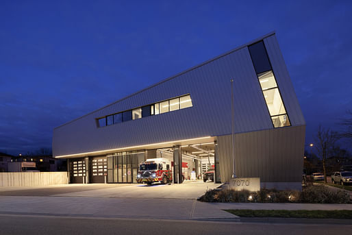 Low Carbon Lighting Winner Vancouver Fire Hall No. 17 by Ellie Niakan of Introba Light Studio. Image: Ema Peter