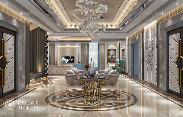 Villa entrance hall design