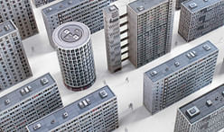 Brutal London cutout replicas commemorate iconic brutalist structures