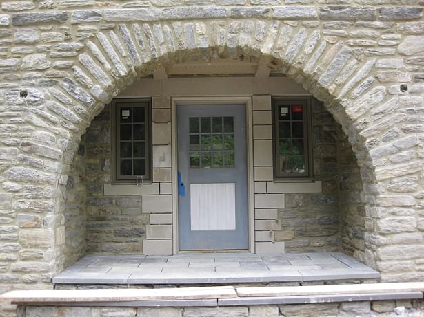 Front door detail