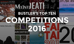 The top architectural competitions in 2016 on Bustler