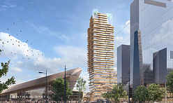 PLP Architecture wins bid to design Holland's tallest timber and concrete tower