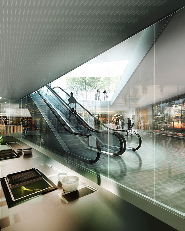 Visualization, lobby interior (Image: schmidt hammer lassen architects)