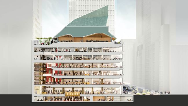 New York Public Library, The Stavros Niarchos Foundation Library (SNFL) - Image credit: Mecanoo with Beyer Blinder Belle