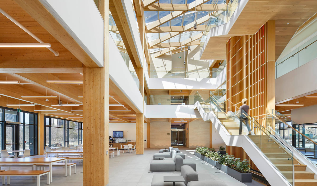 This mass timber office by Moriyama Teshima impresses with flexible design and tons of natural light | News This mass timber office by Moriyama Teshima impresses with flexible design and tons of natural light | News