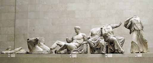 Photo of the Parthenon Marbles, as exhibited at the British Museum. Image courtesy of Flickr user Justin Norris.