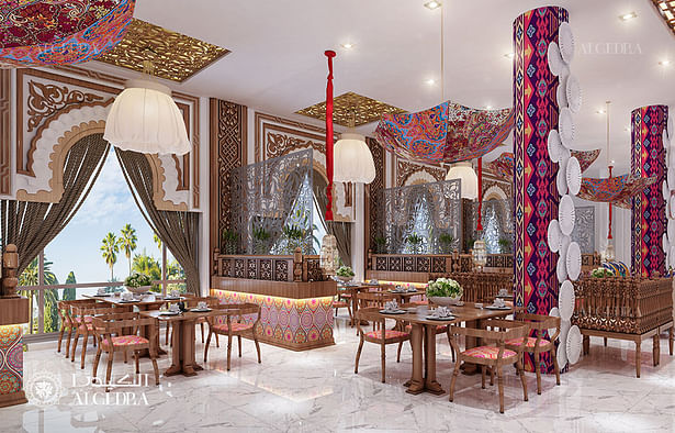 Indian restaurant interior design