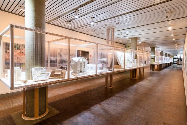 Harvard GSD’s Druker Design Gallery houses the school’s main exhibitions each term, including the Spring 2019 exhibition of Platform 11, Setting the Table. Image courtesy of Justin Knight