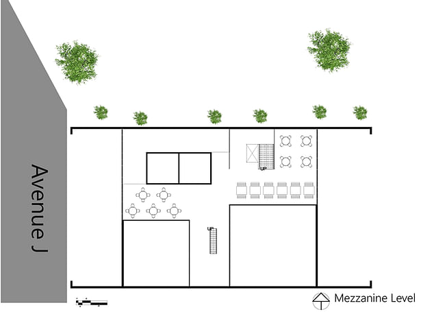 Third Floor (Mezzanine) Plan