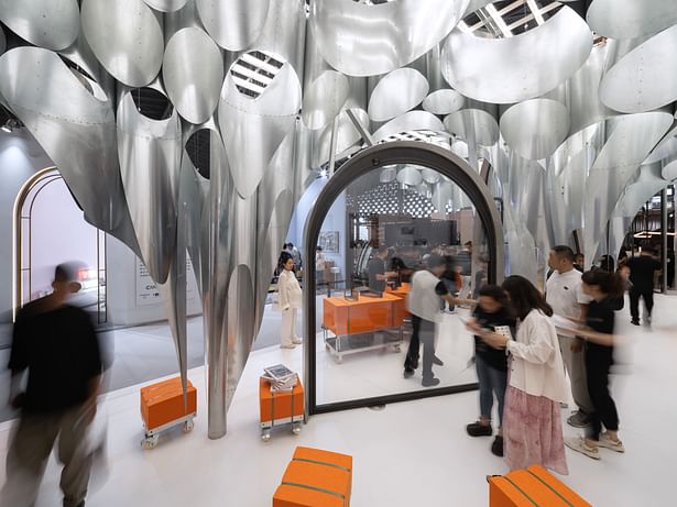 Doors and Windows Exhibits Beneath the Form of Arched Metal Components