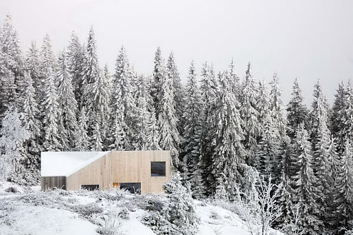 Mylla Hytte in Norway by Mork-Ulnes Architects; Photo: Bruce Damonte