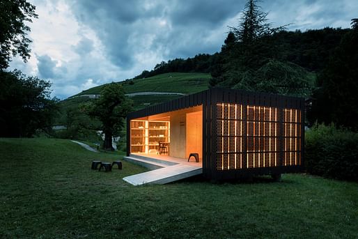 Bex & Arts Pavilion, Bex, Switzerland designed by Montalba Architects. Photo: Montalba Architects.