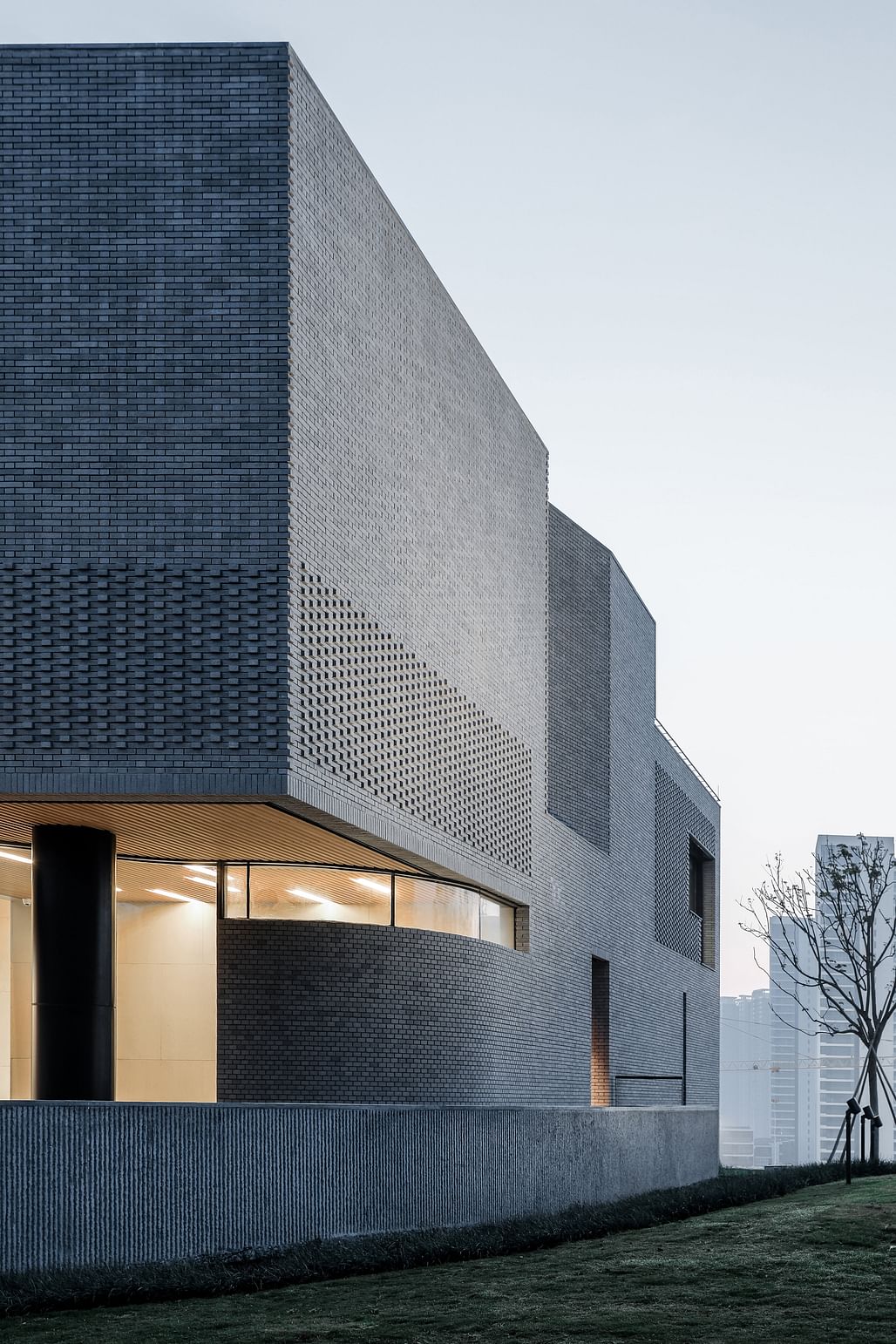 Studio Link-Arc designs a brick-wrapped library in China | News | Archinect