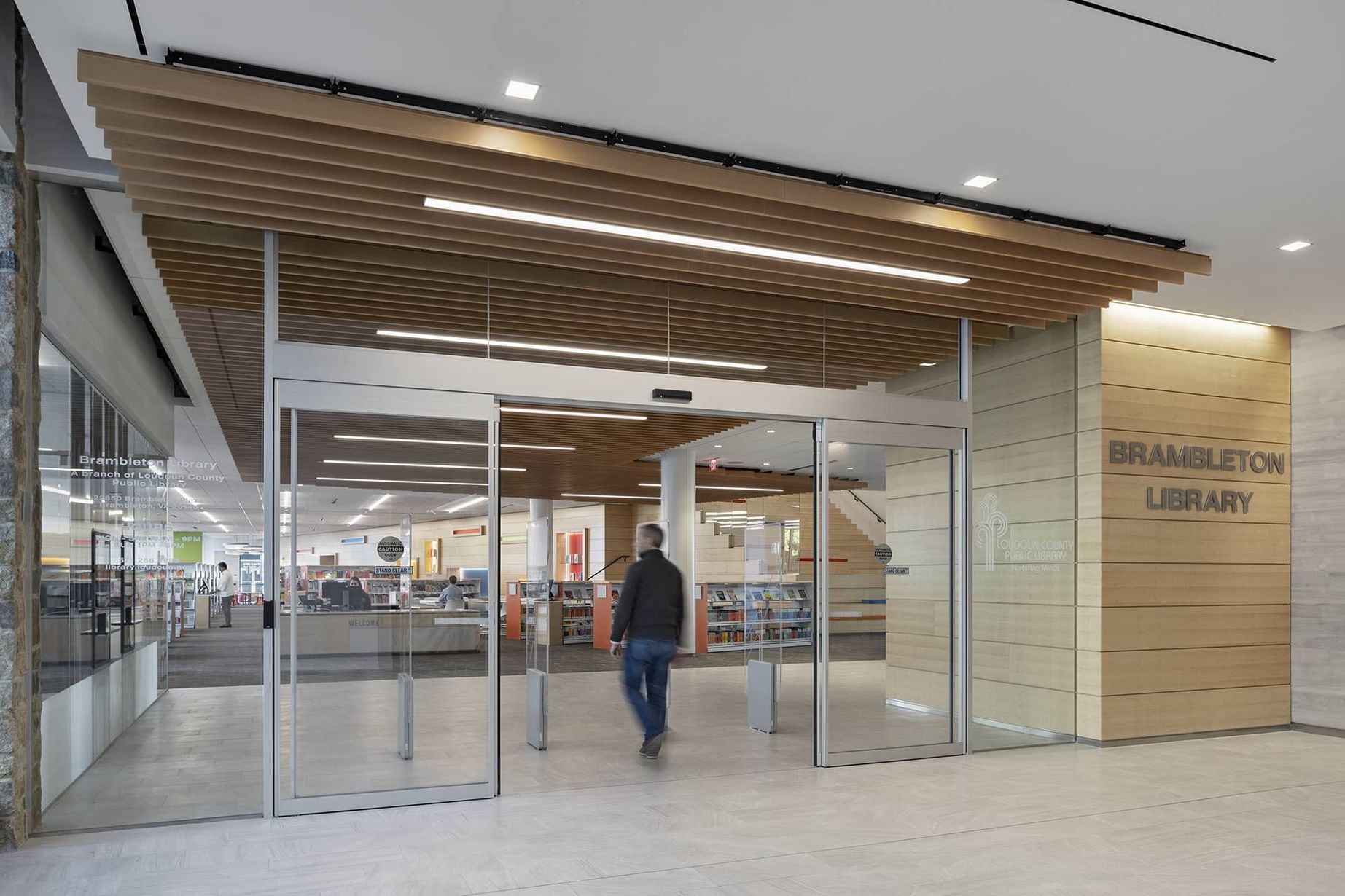 HGAdesigned Brambleton Library, Providing Loudoun County, VA with a