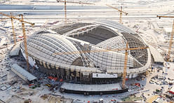 Zaha Hadid's Al Wakrah 2022 FIFA World Cup Stadium in Qatar nears completion